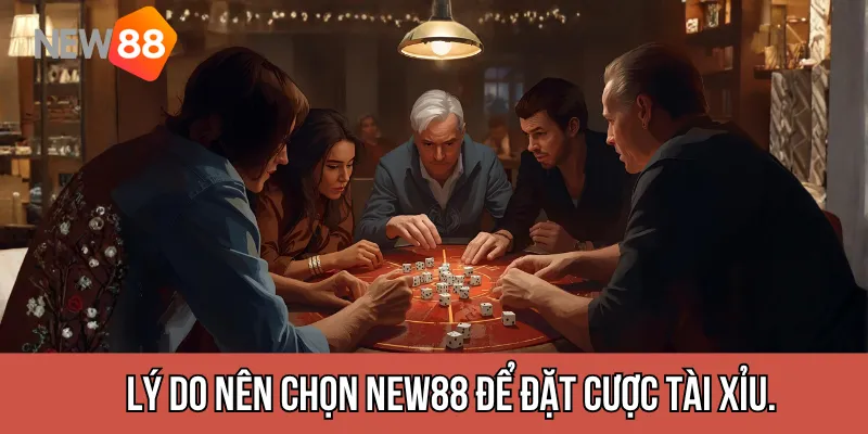Nên chọn New88 để đặt cược Tài Xỉu.